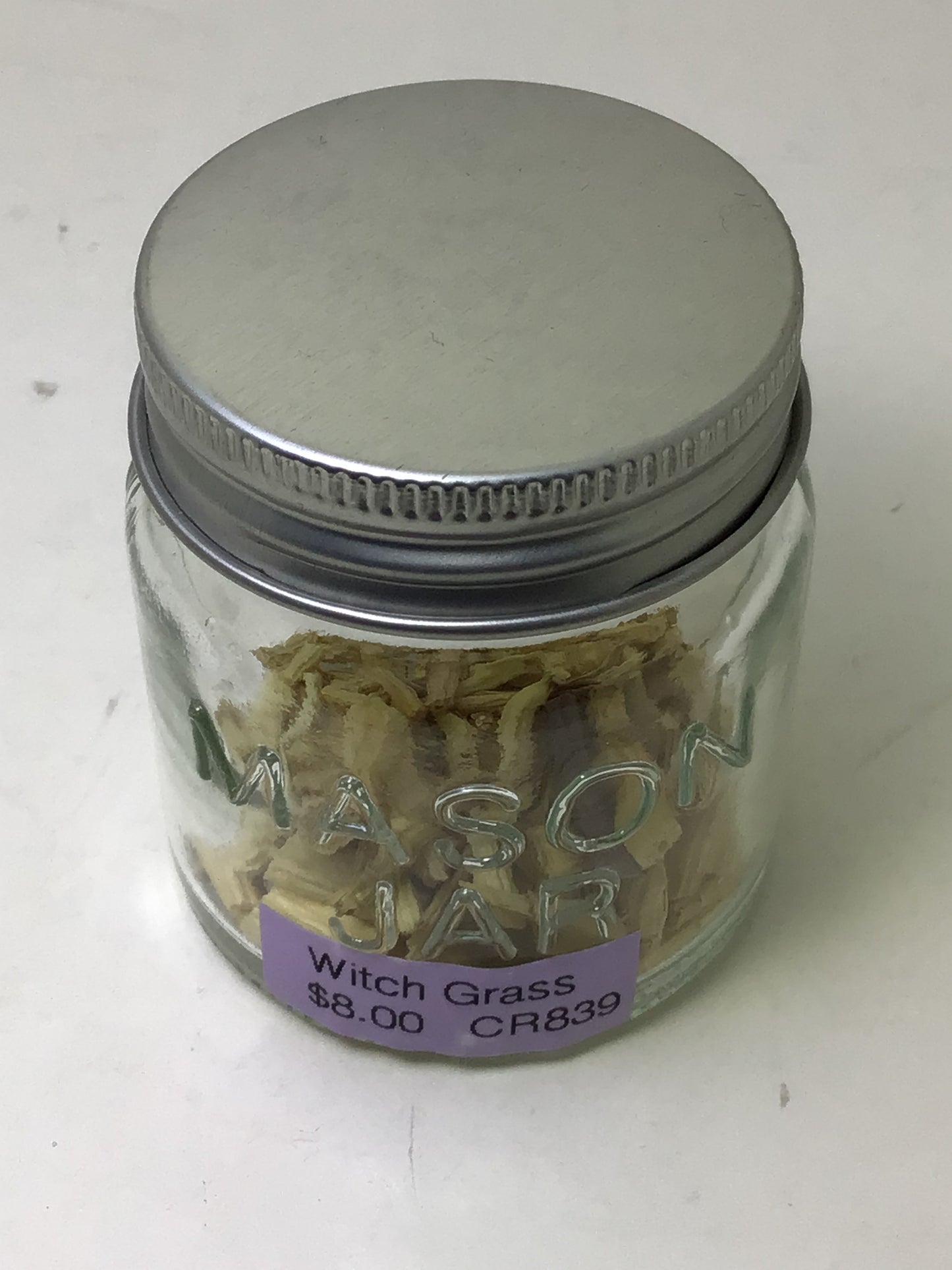 Witch Grass Herb Jar