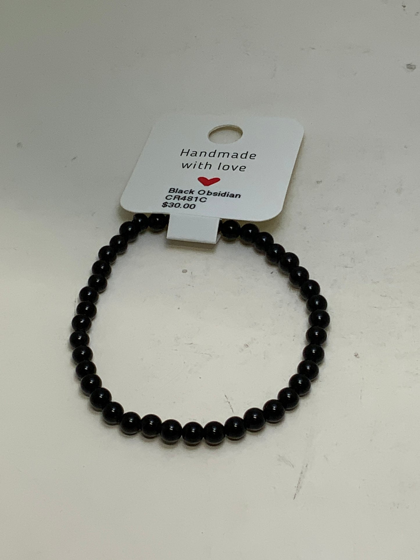 Black Obsidian Bracelet