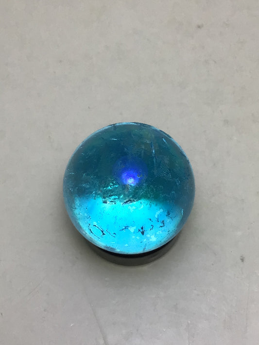 Aqua Aura Quartz Sphere