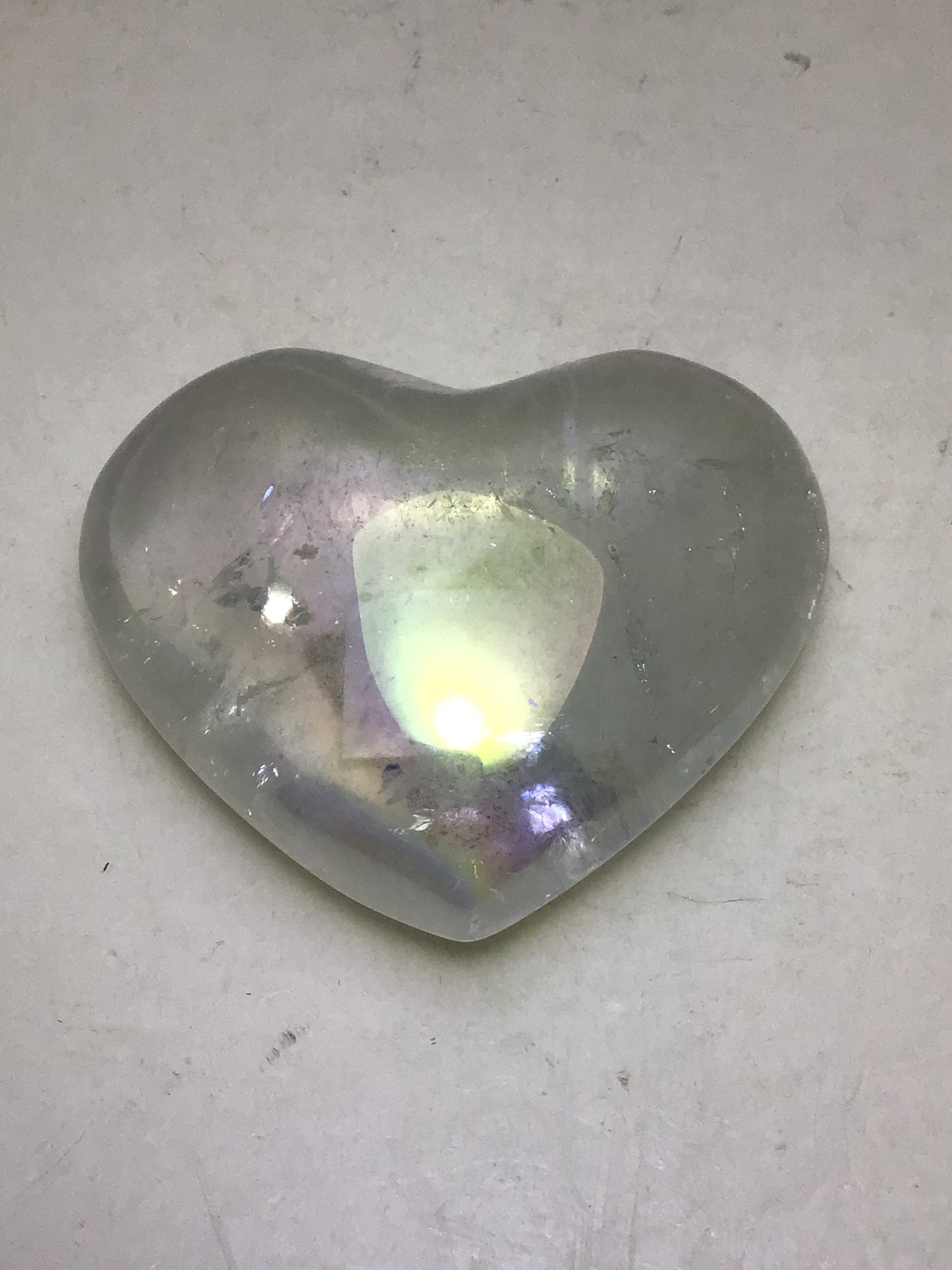 Angel Aura Quartz Heart