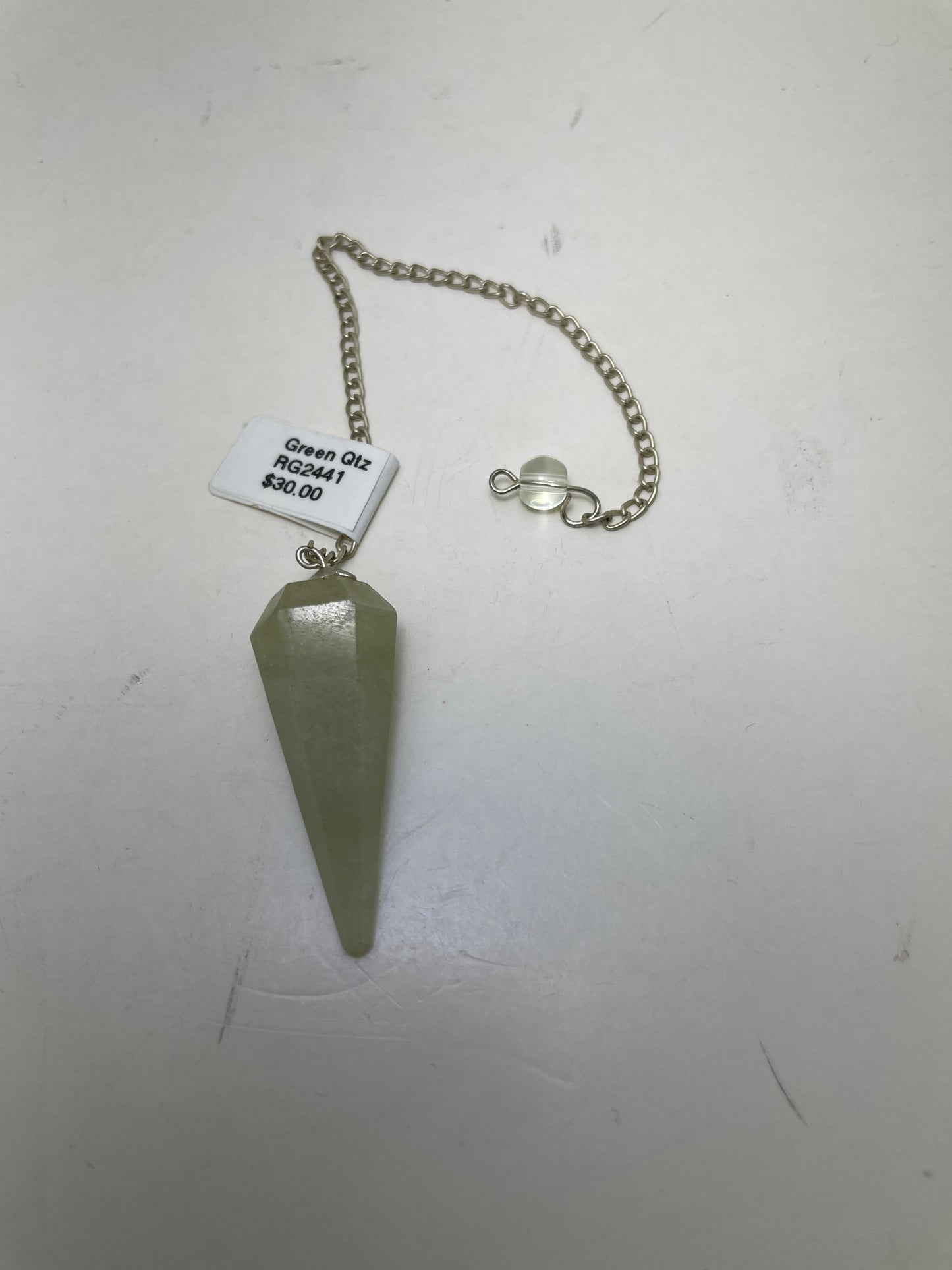 Green Quartz Pendulum
