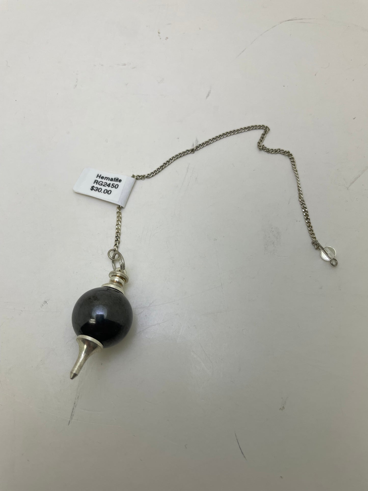 Hematite Pendulum