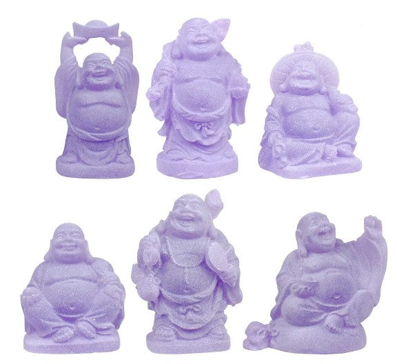 Polyresin Buddha Purple