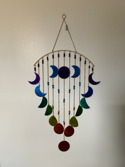 Chakra Moon Phases Wall Hanging