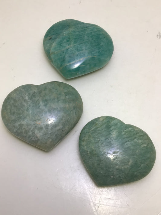 Amazonite Heart