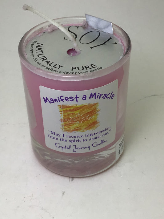 Manifest Soy Wax Votive
