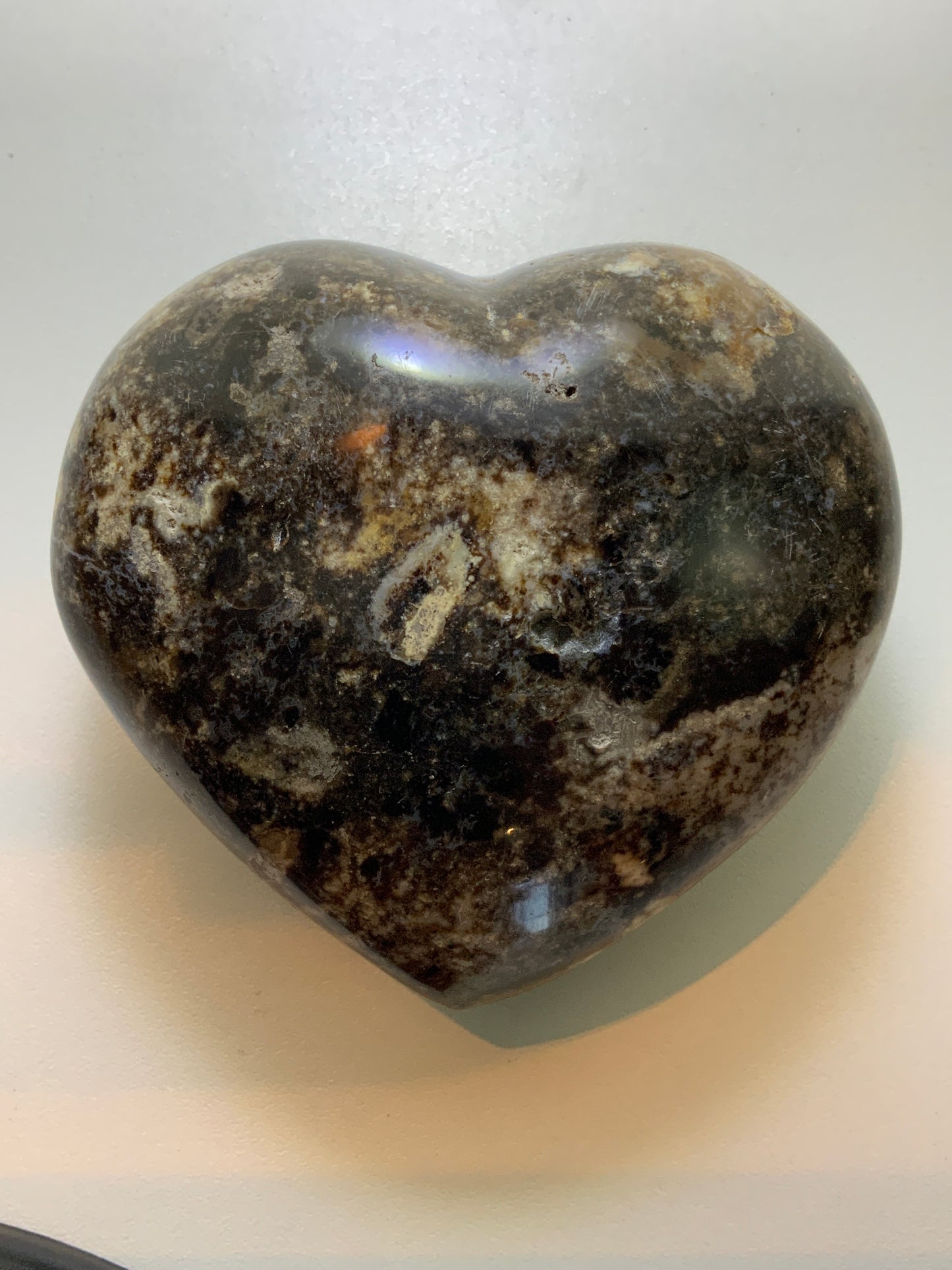 Black Opal Heart