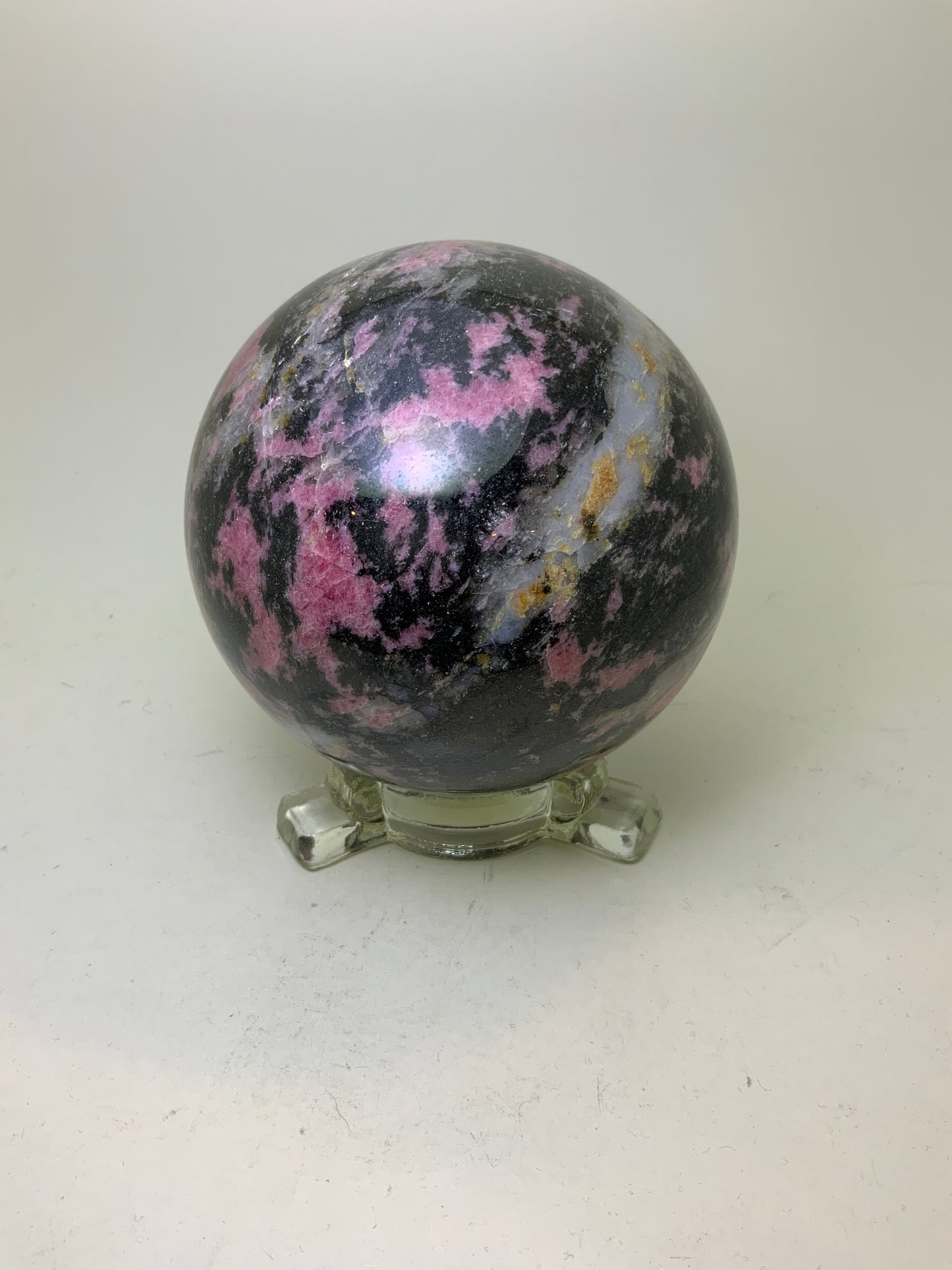 Rhodonite Sphere