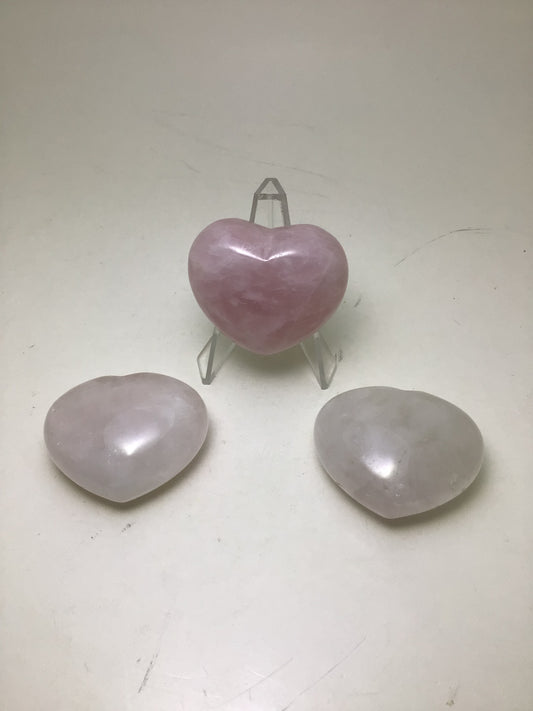 Rose Quartz Heart