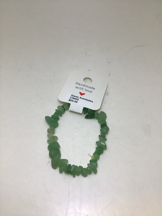 Green Aventurine Stone Chip Bracelet