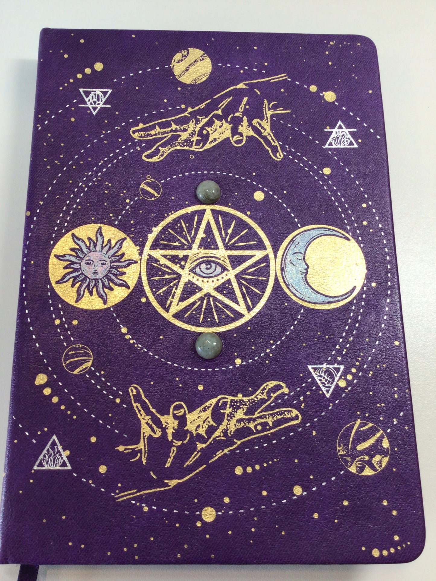 Leather Journal with Tarot Bag