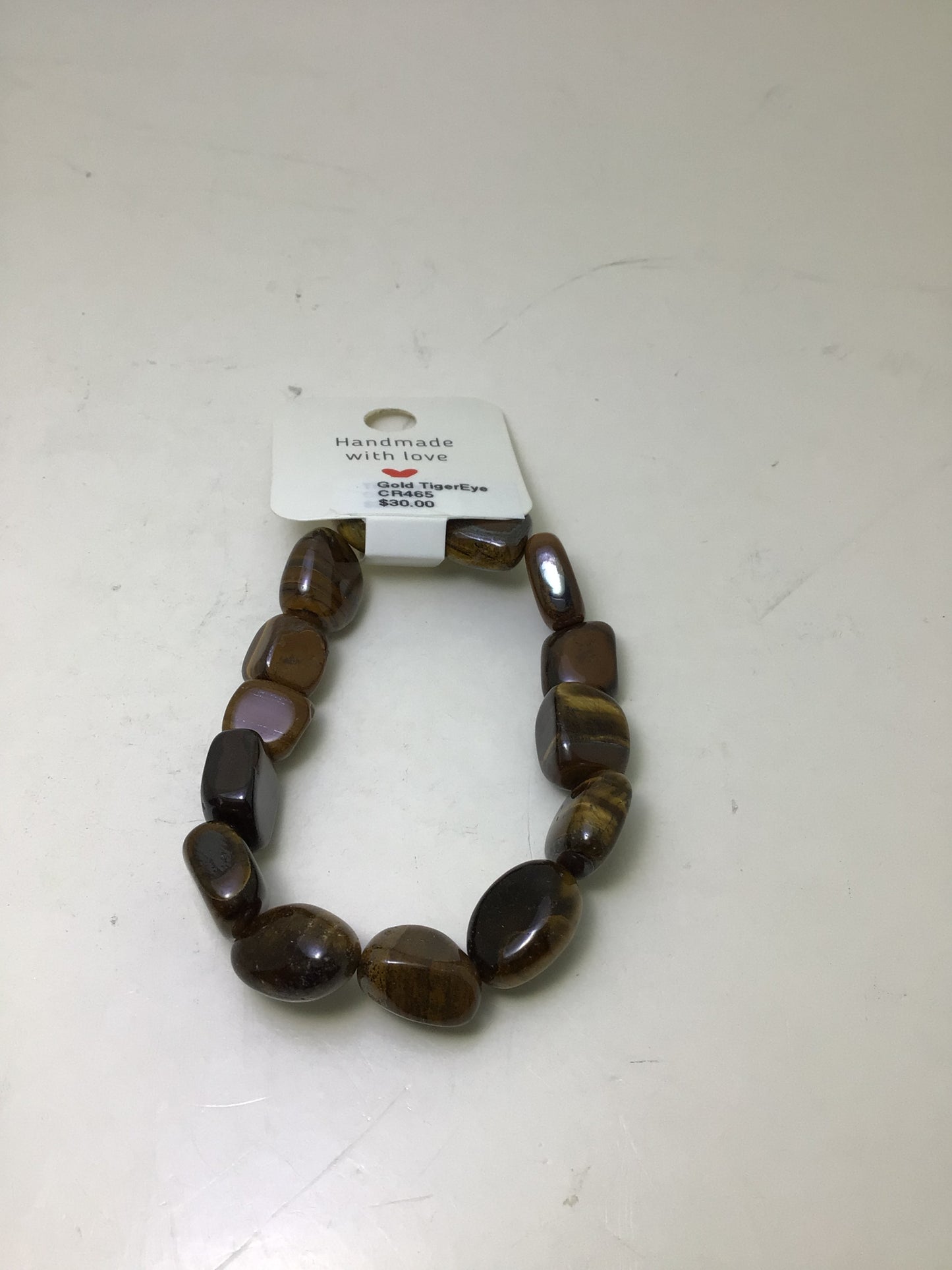 Gold Tiger Eye Bracelet