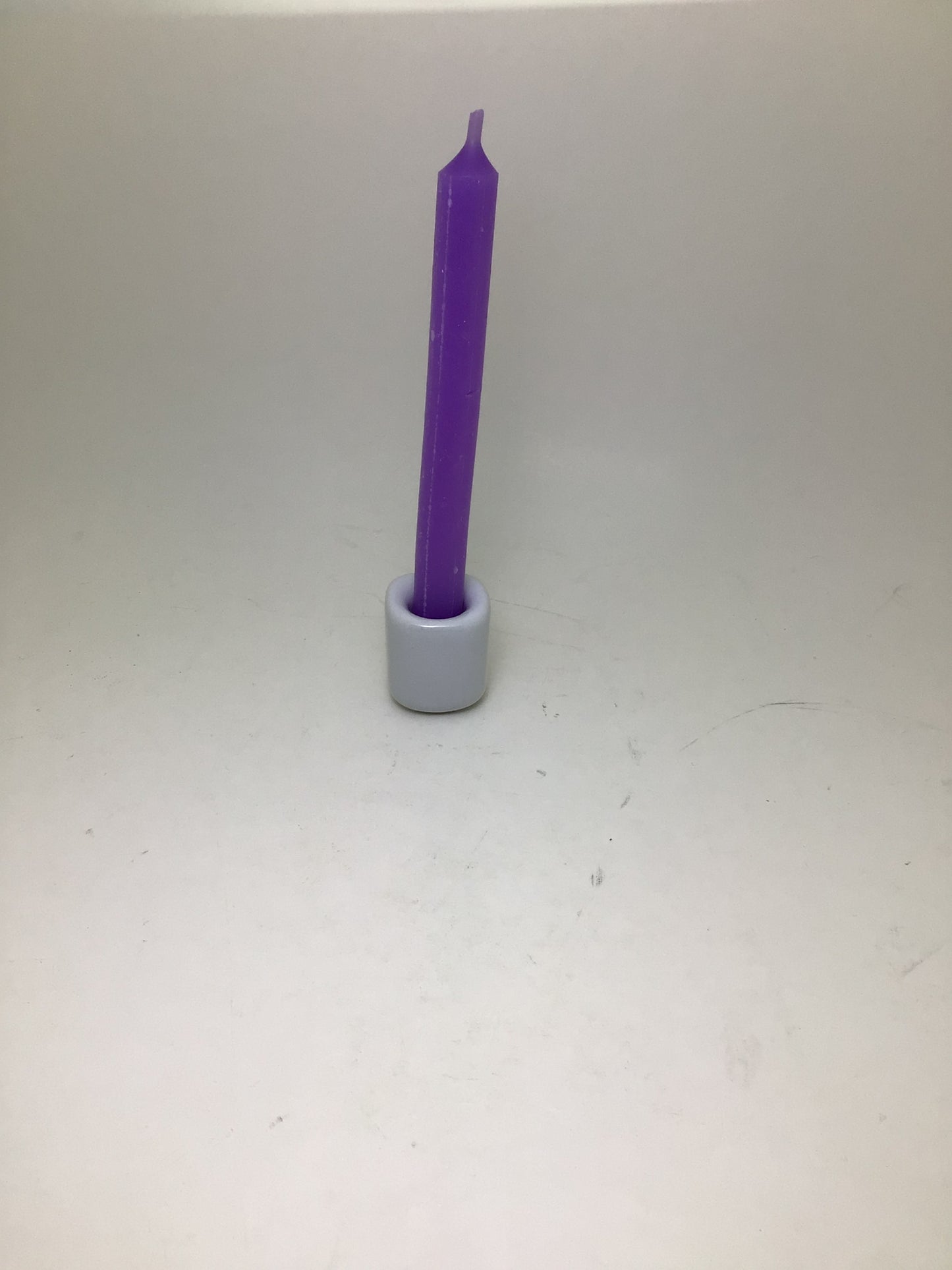 White Mini Ceramic Candle Holder