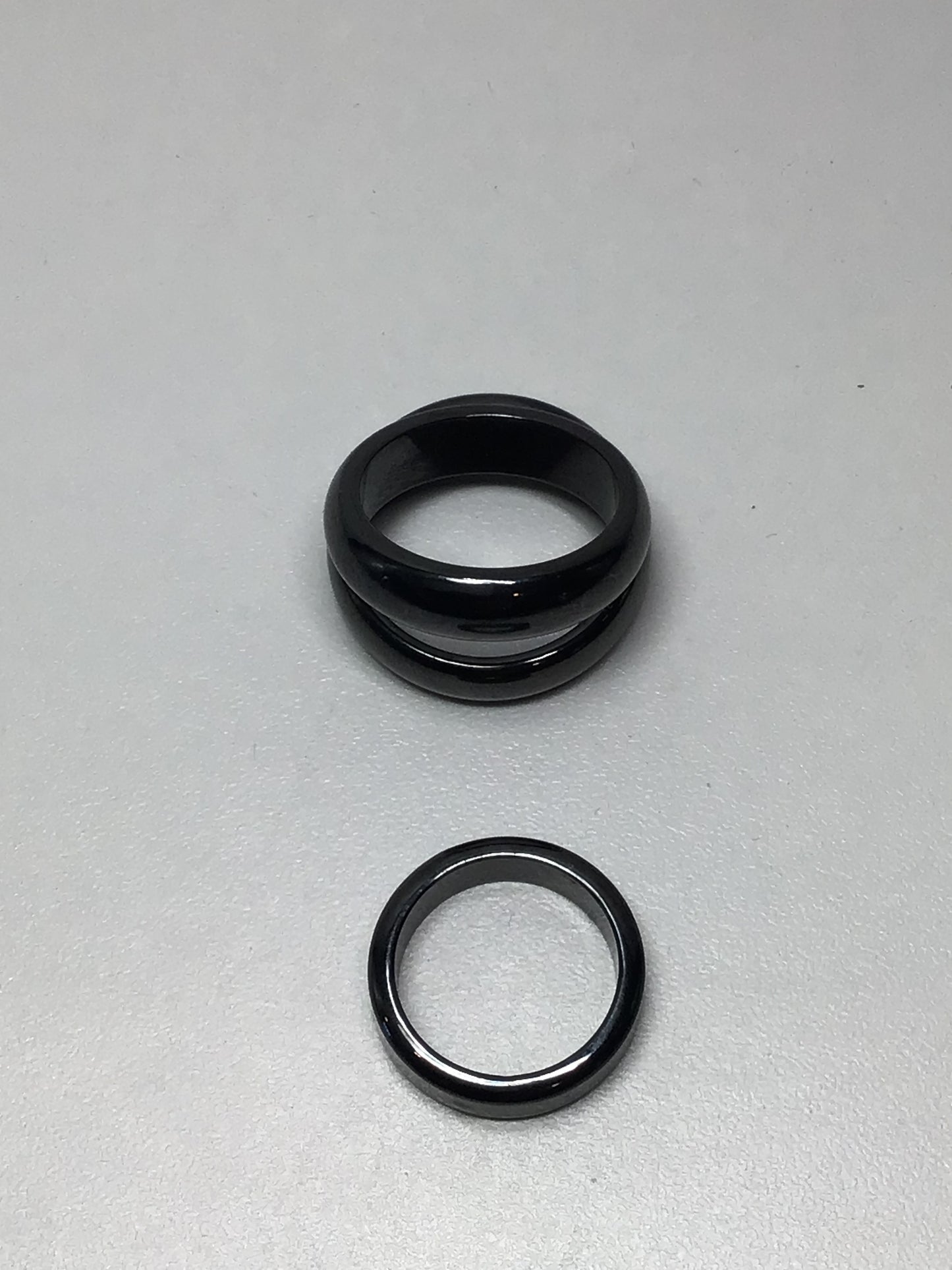 Magnetic Hematite Ring