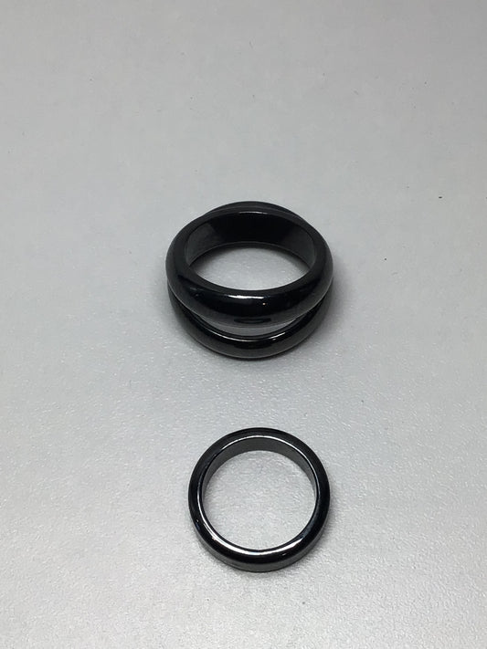Magnetic Hematite Ring