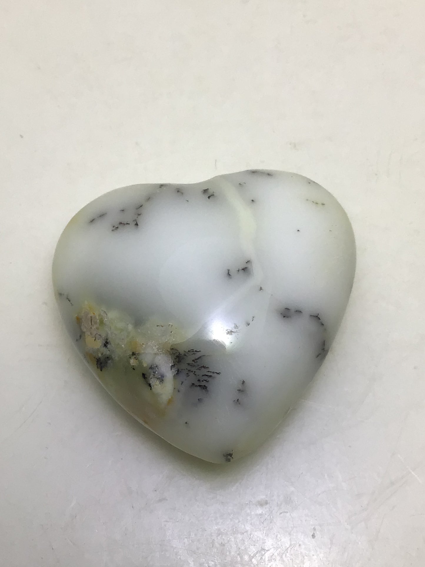 Dendrite Opal Heart