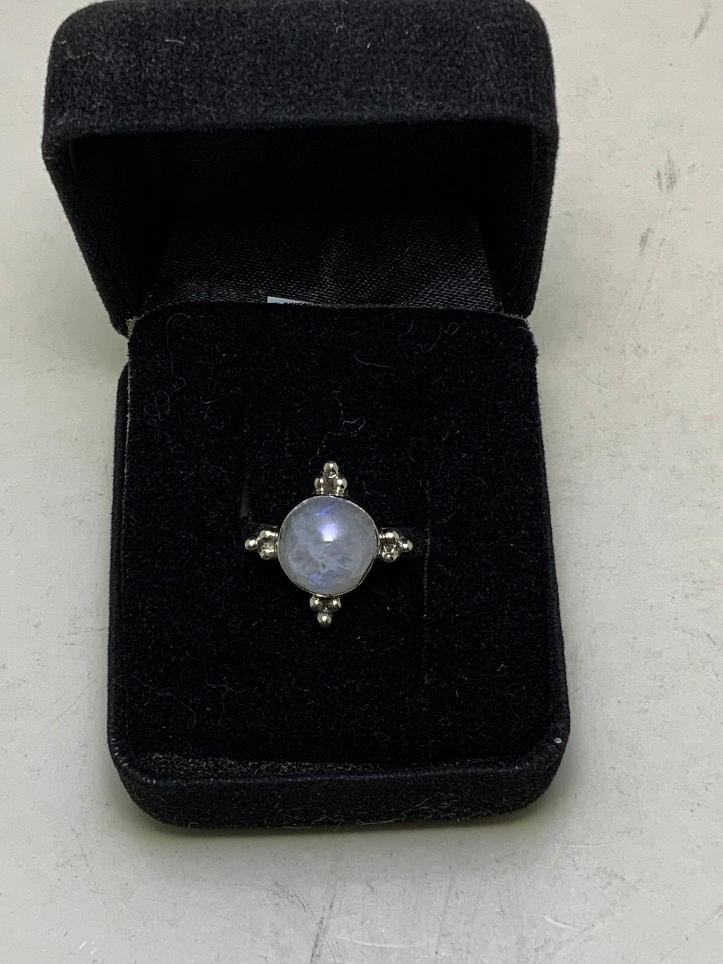 Moonstone Sterling Silver Rings