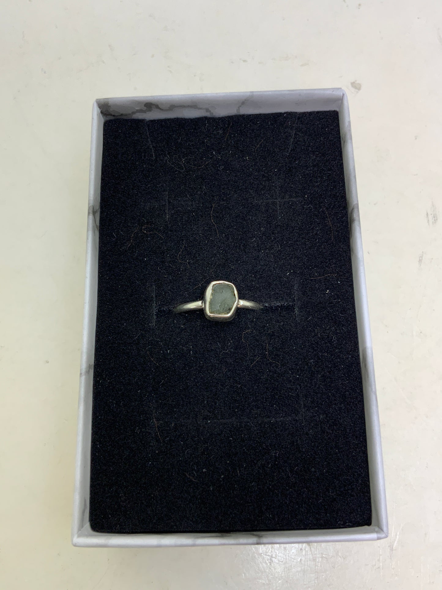 Moldavite Sterling Silver Rings