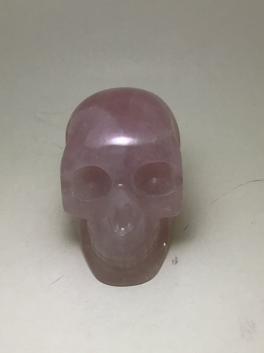 Rose Quartz Skull