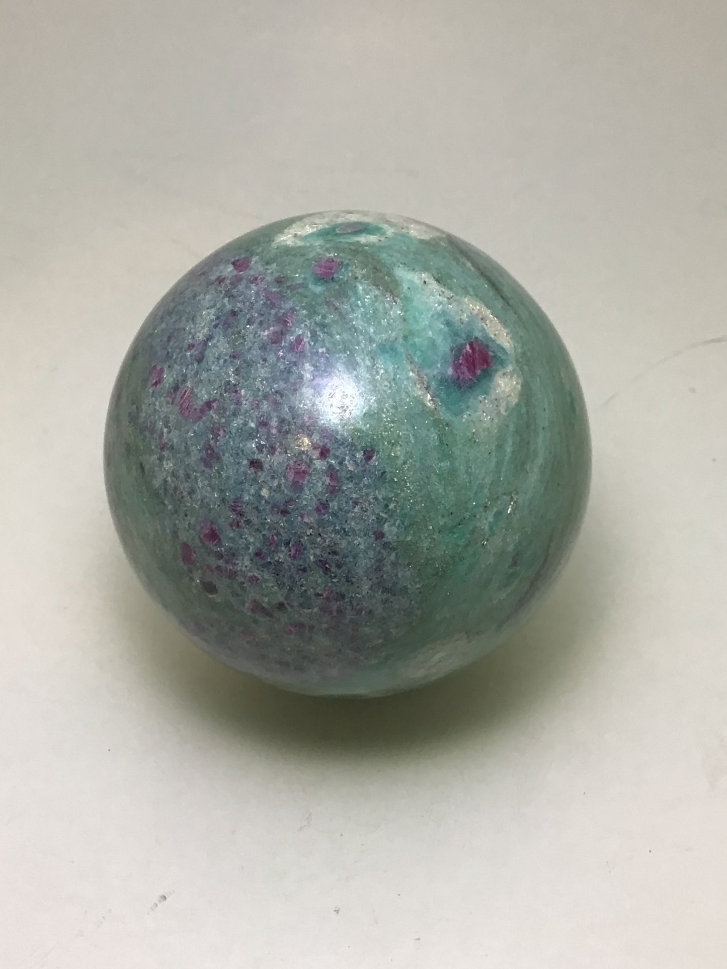 Ruby Fuchsite Sphere