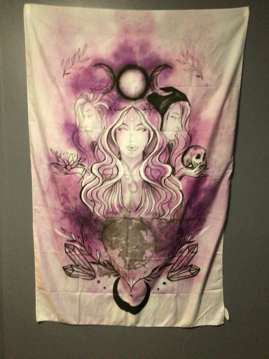Triple Goddess Tapestry