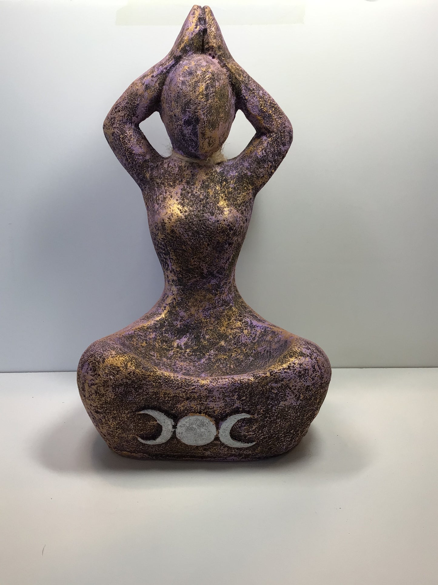 3 Moon Yoga Goddess Statue