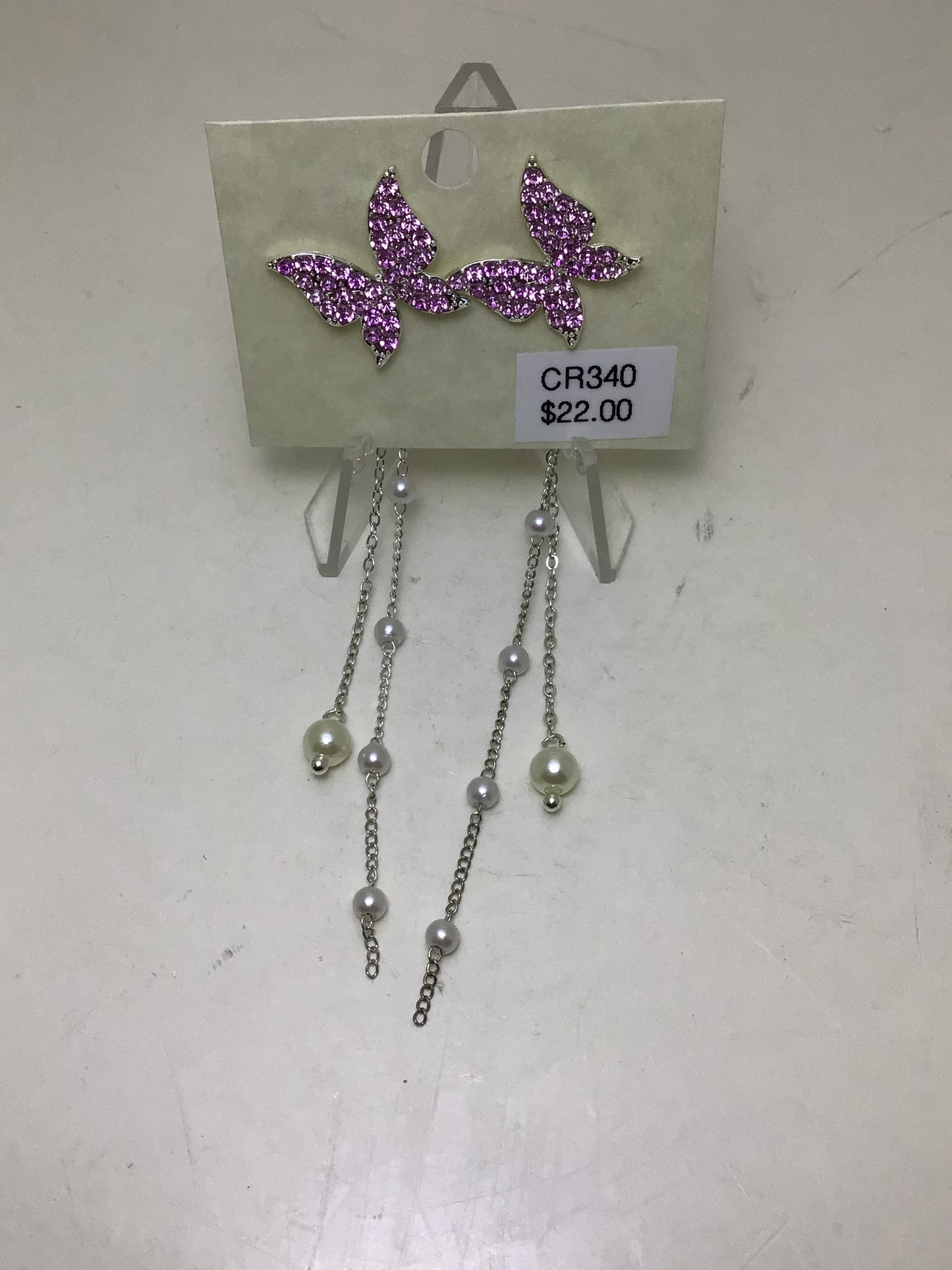 Butterfly Chain Earrings