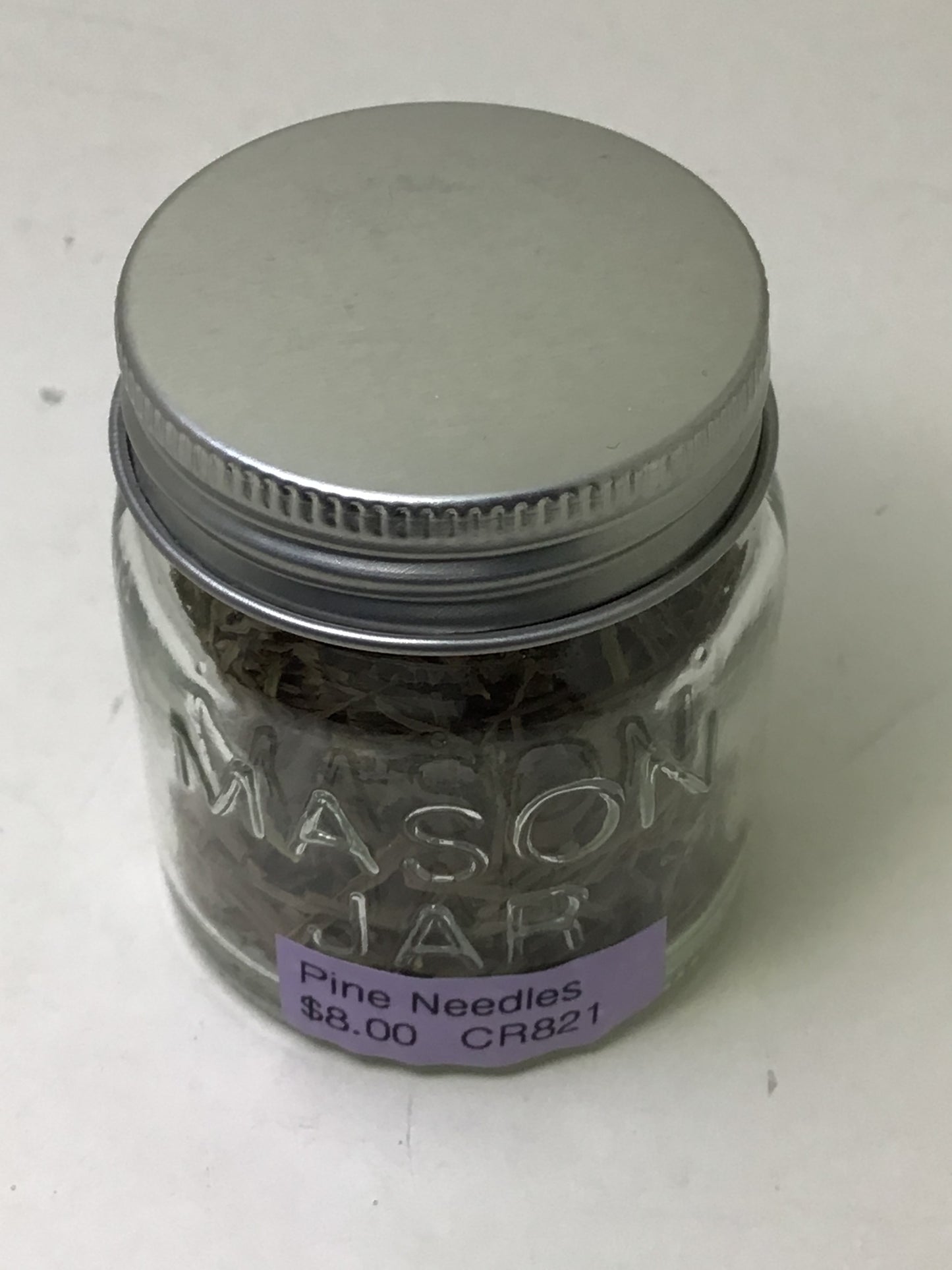 Pine Needles Herb Jar