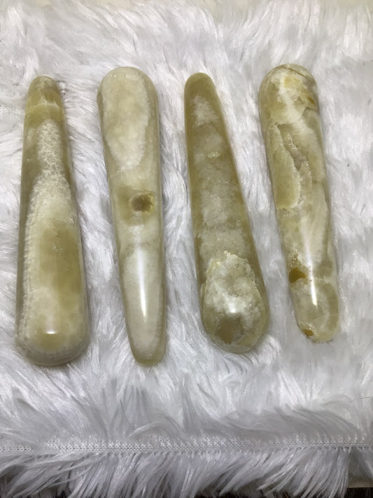 Yellow Calcite Wand