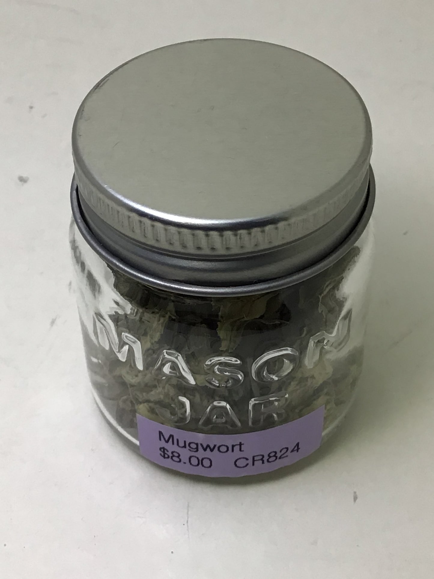 Mugwort Herb Jar
