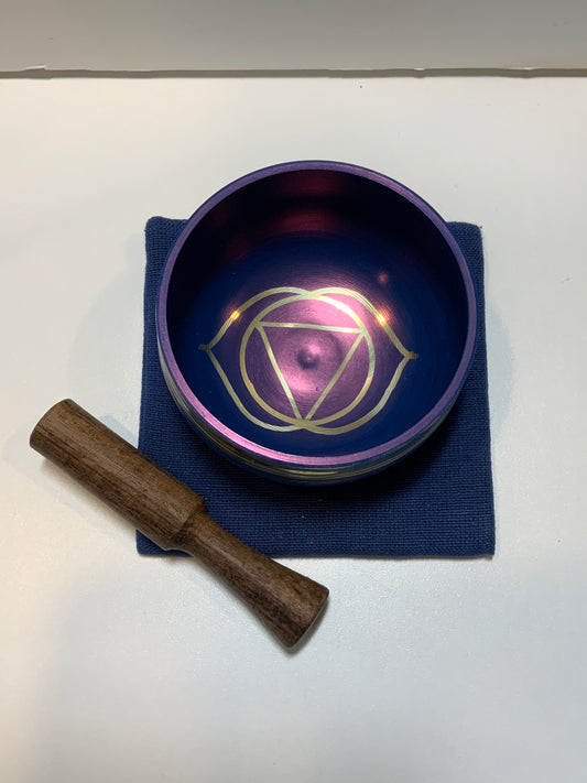 3rd Eye Chakra Indigo Singing Bowl