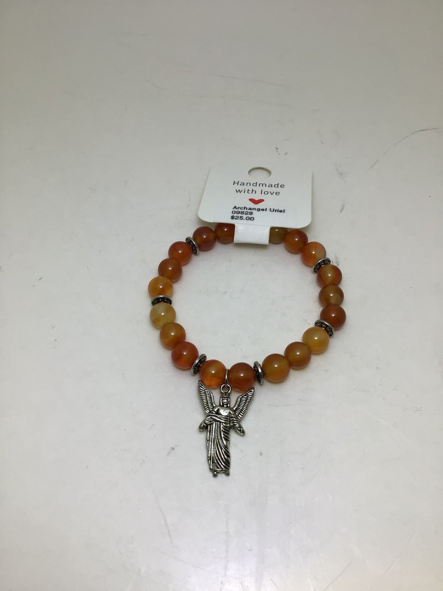 Archangel Uriel Stone Bracelet