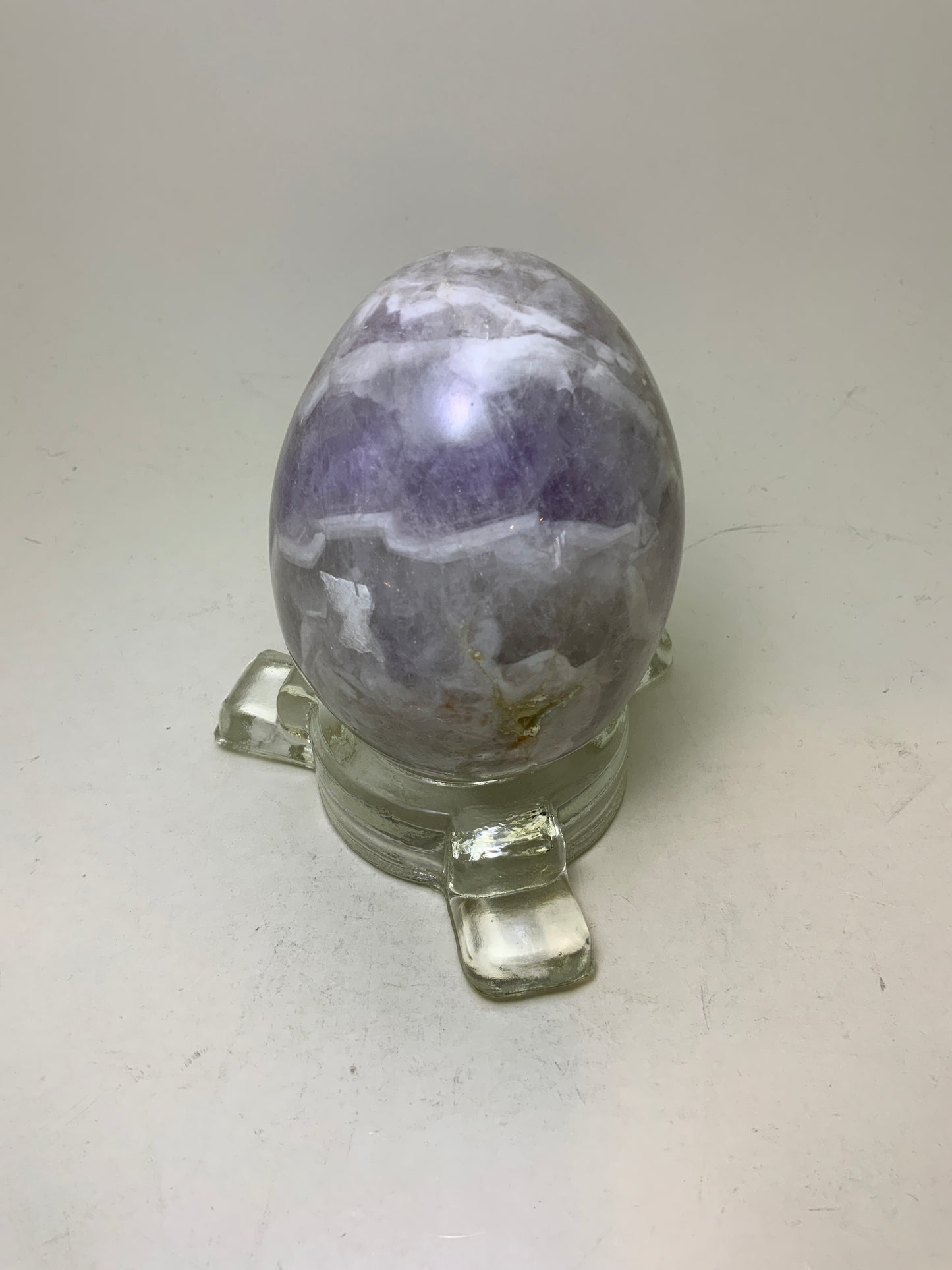 Chevron Amethyst Egg