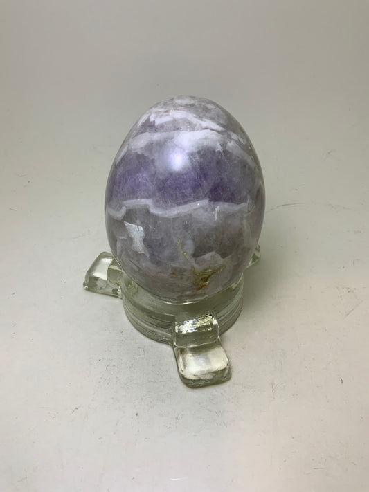 Chevron Amethyst Egg