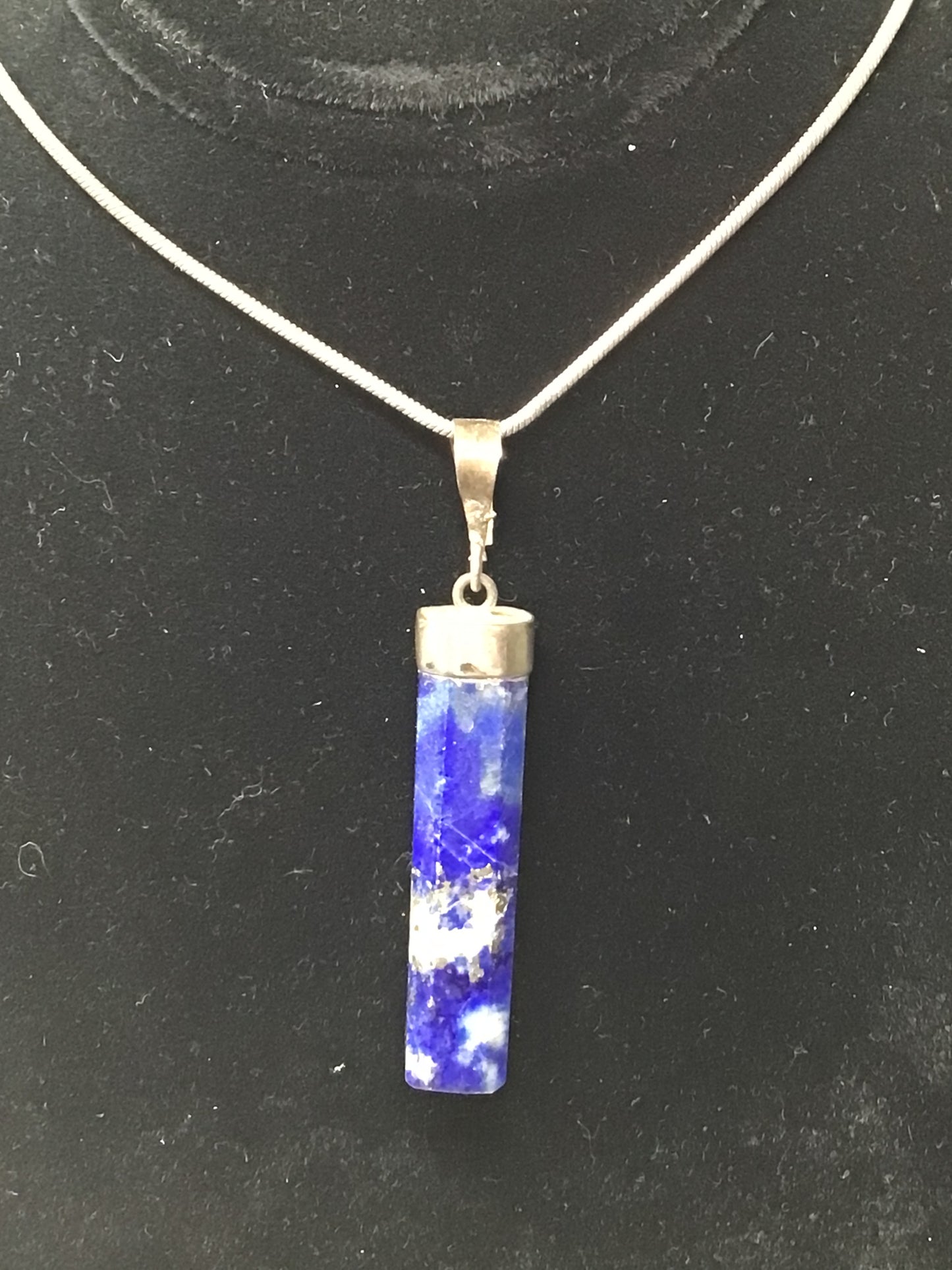 Lapis Lazuli Pendant on Chain