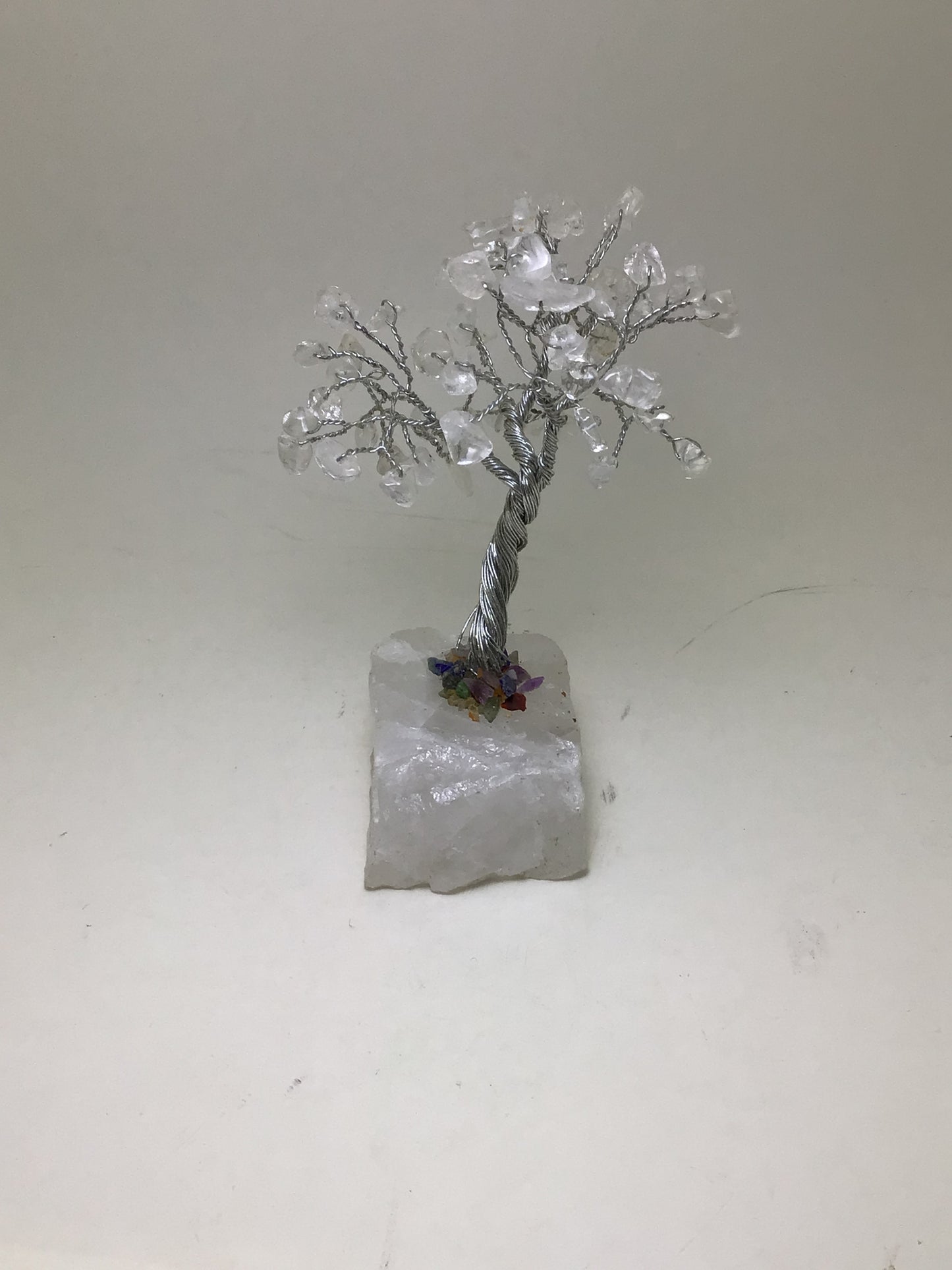 Clear Quartz Gemstone Tree