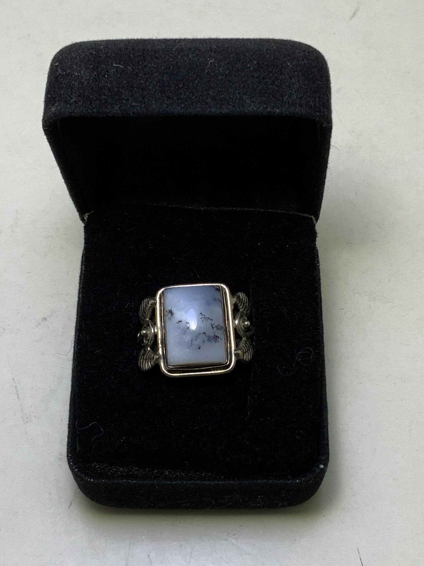 Dendrite Opal Sterling Silver Rings