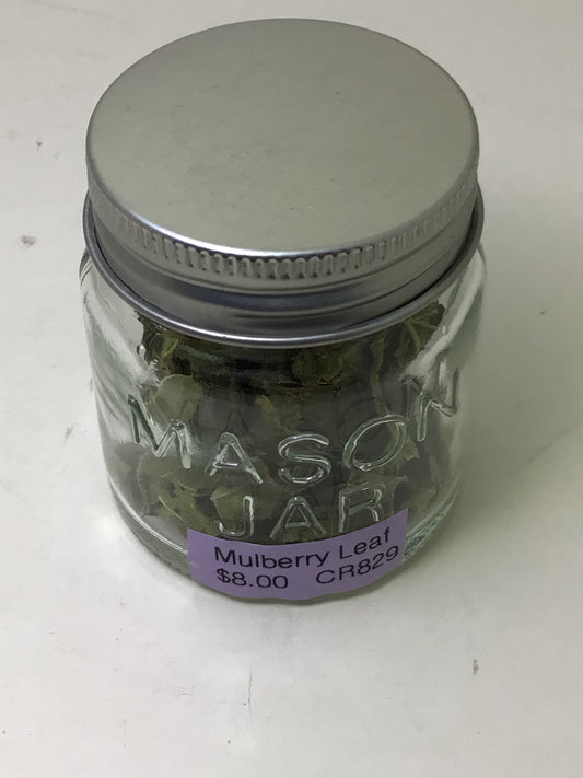 Mulberry Leaf Herb Jar