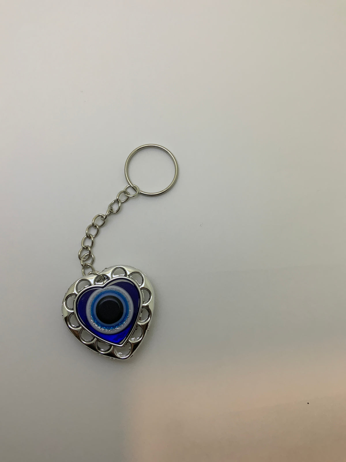 Puffed Heart Evil Eye Protection