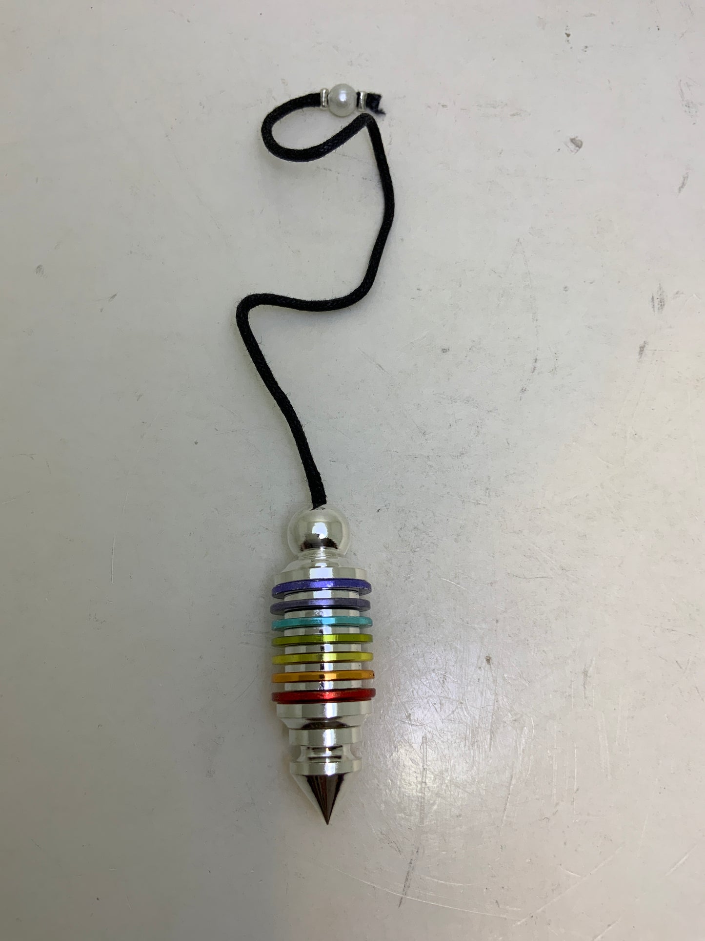 Metal 7 Chakra Pendulum