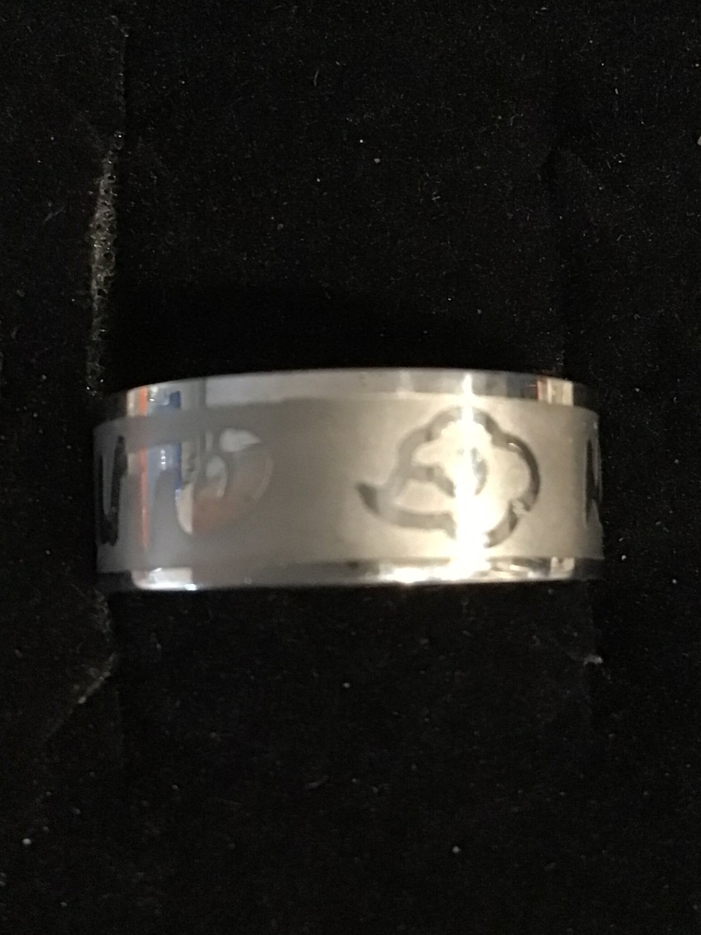 Stainless Steel Band Ring