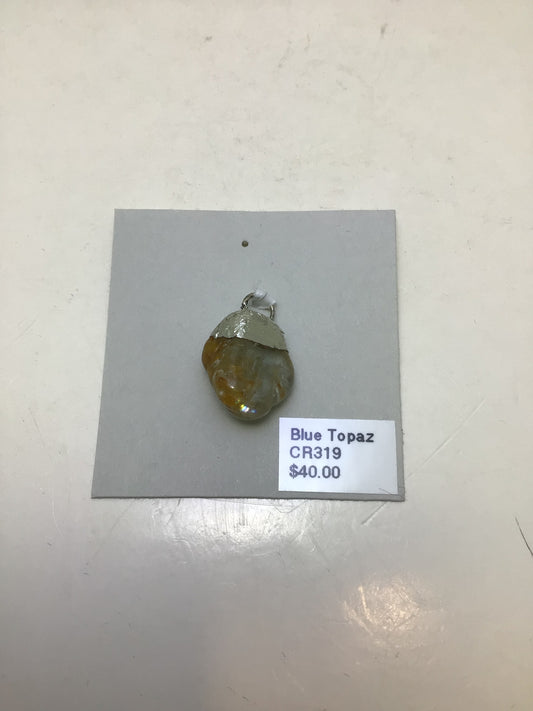 Blue Topaz Pendant