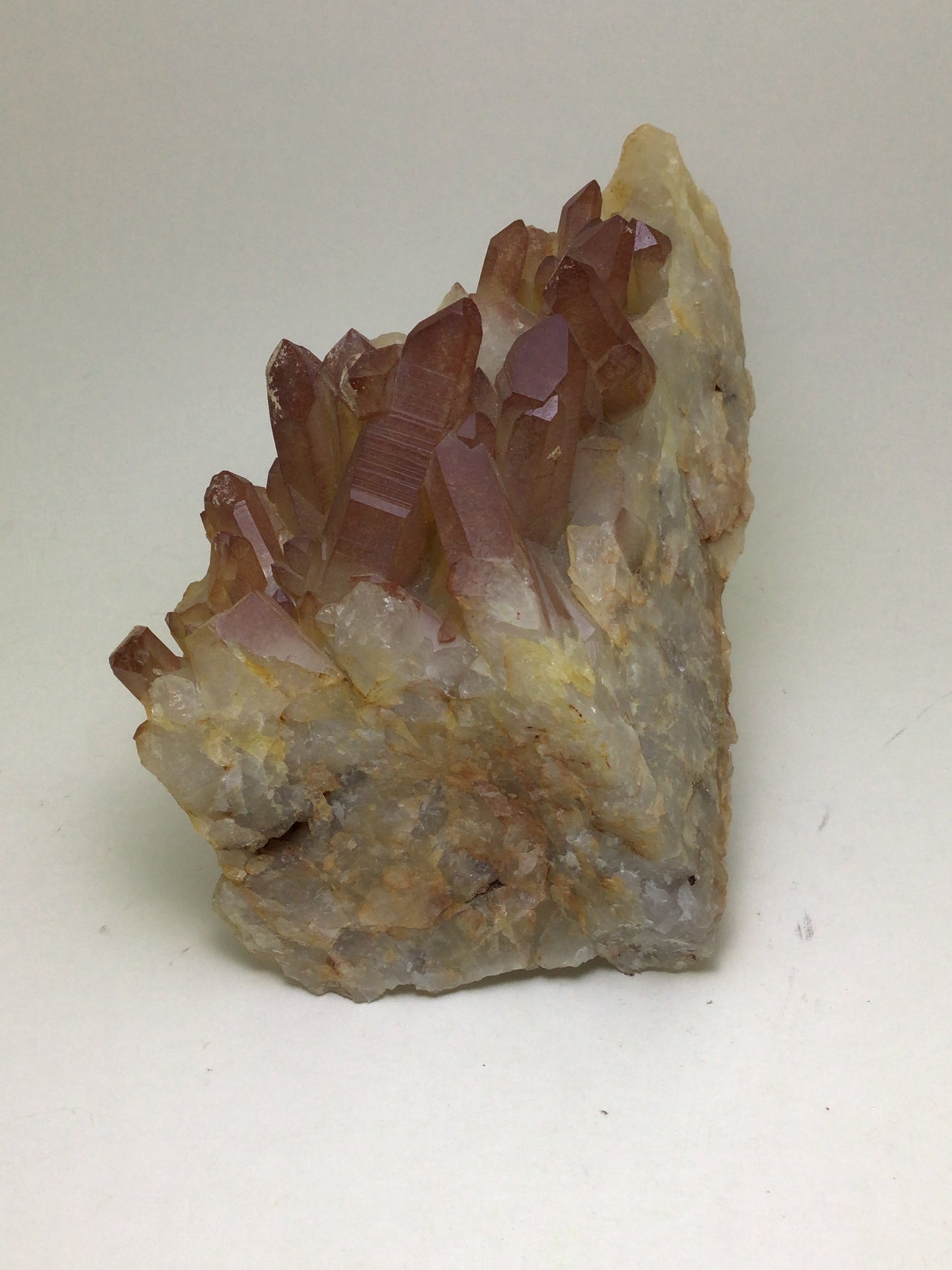 Red Quartz Cluster