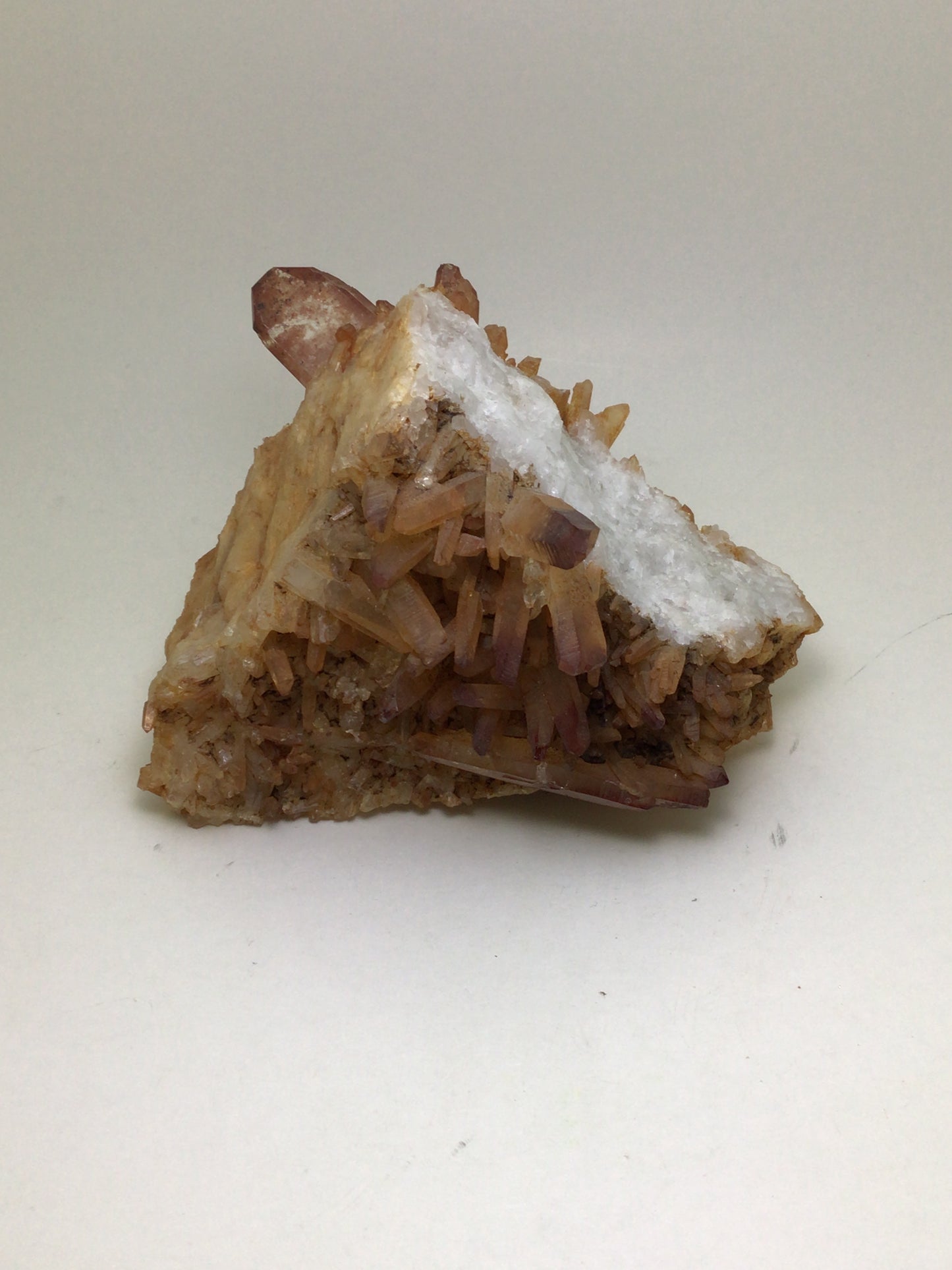 Red Quartz Cluster
