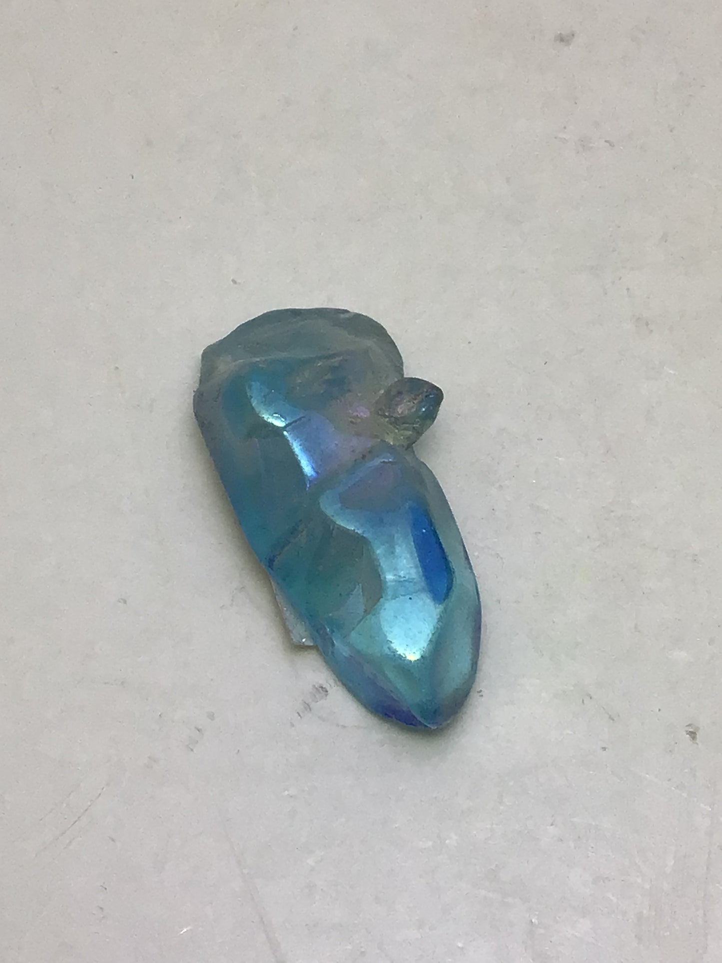 Aqua Aura Quartz Point