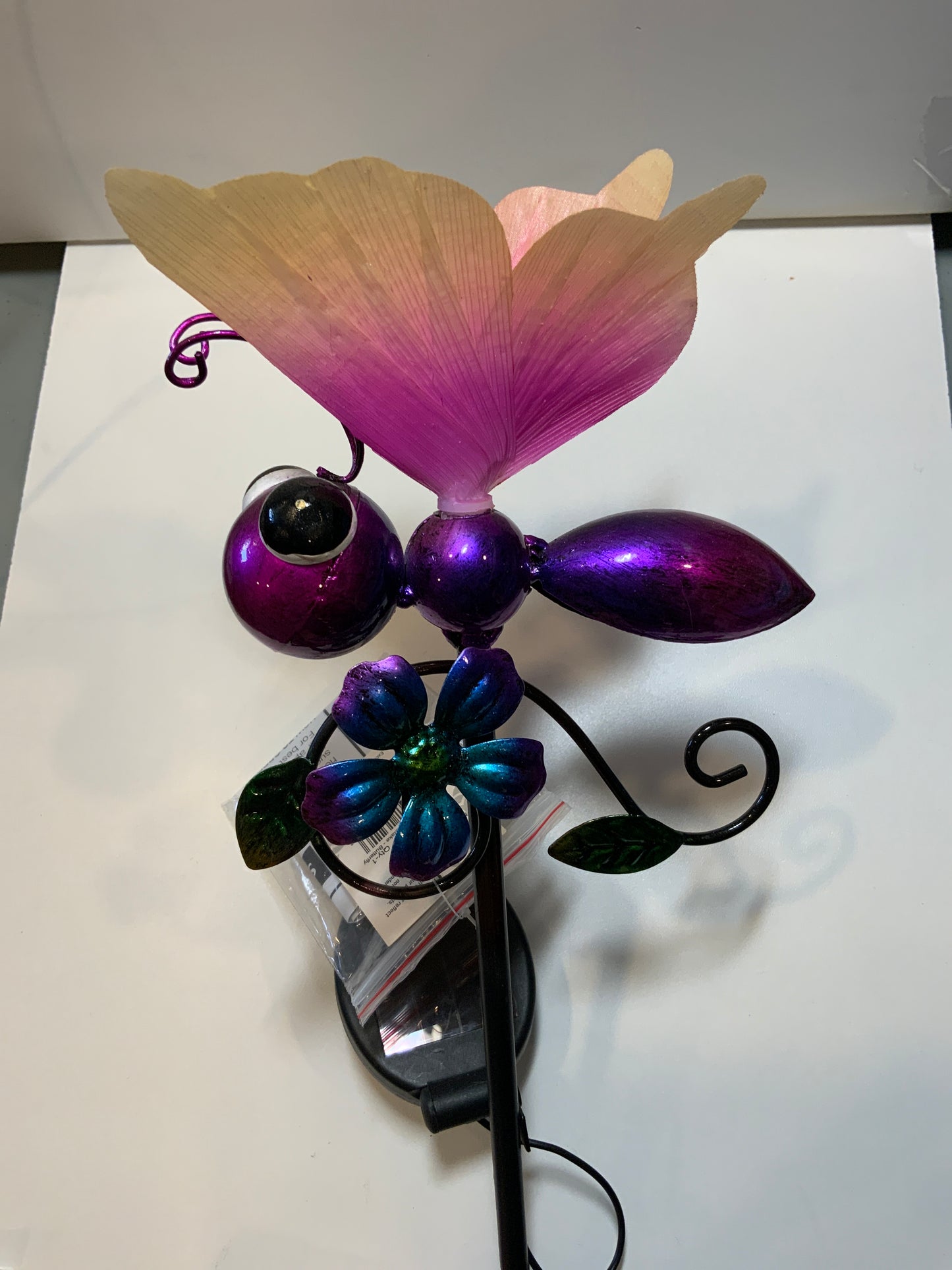 Butterfly Bug Burst Solar Stake