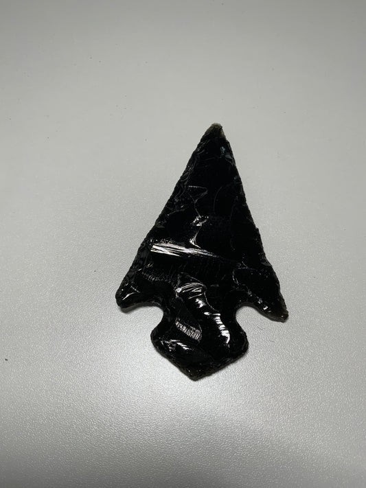Black Obsidian Arrowhead