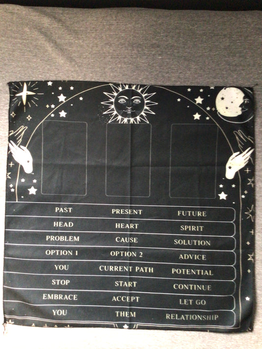 Sun & Moon Tarot Cloth