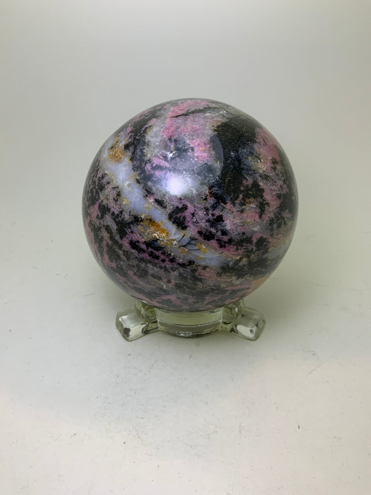 Rhodonite Sphere
