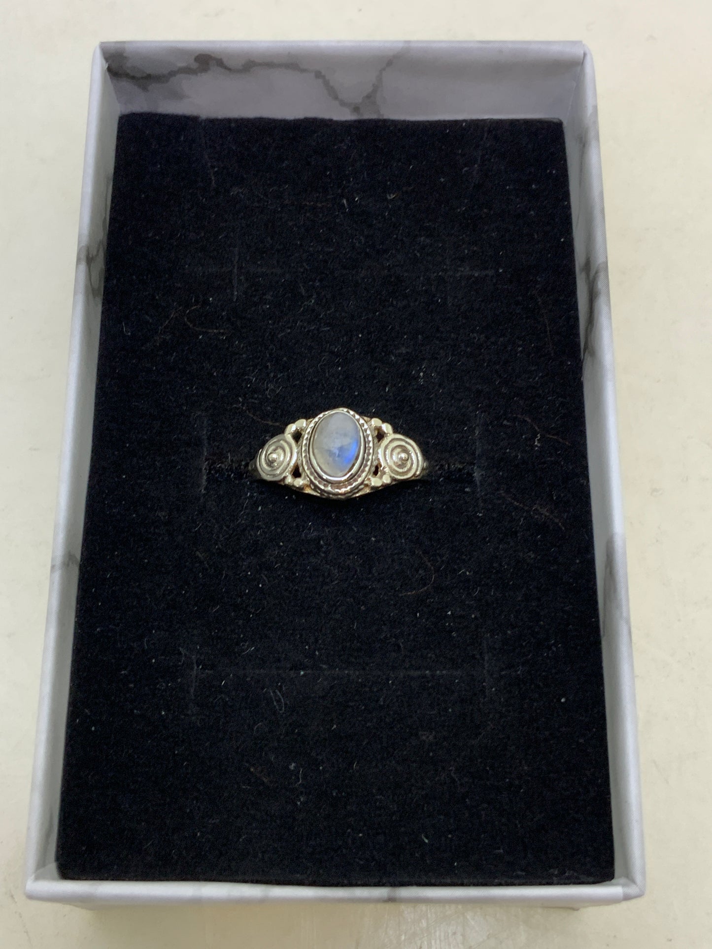 Moonstone Sterling Silver Rings
